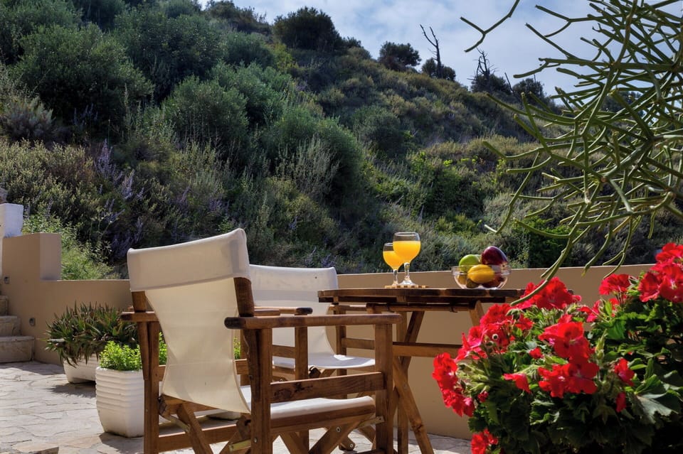 Mountain view from apartment's terrace