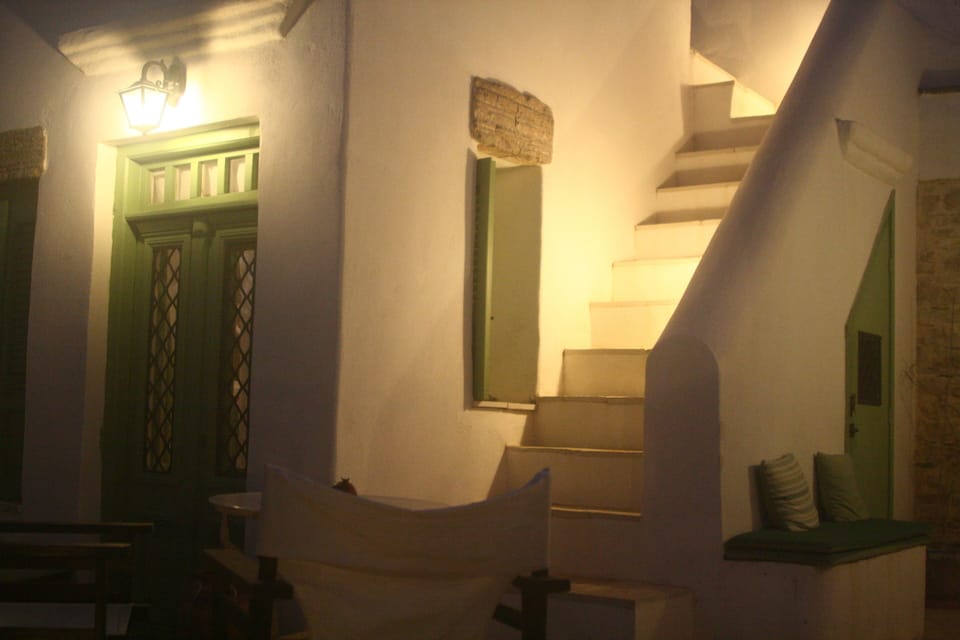 Stairs to the terrace