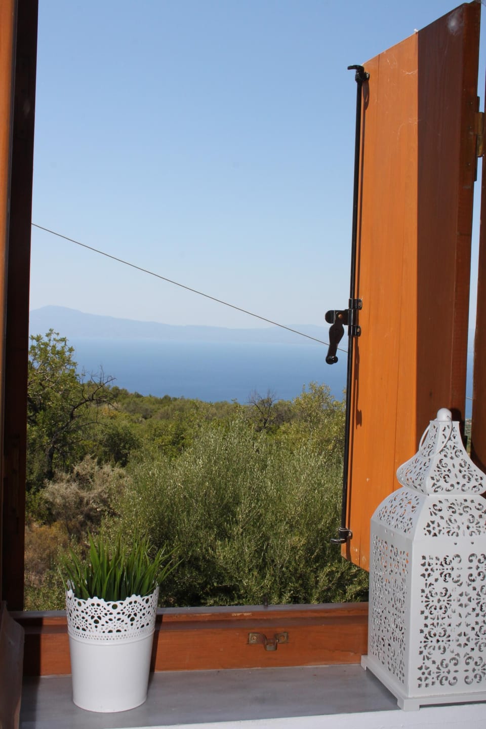 Unique view from the bedroom in the tower