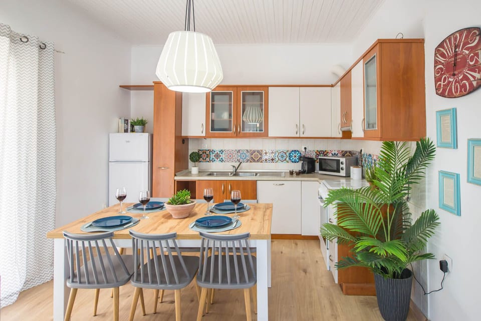 Acharavi Beach Villa kitchen