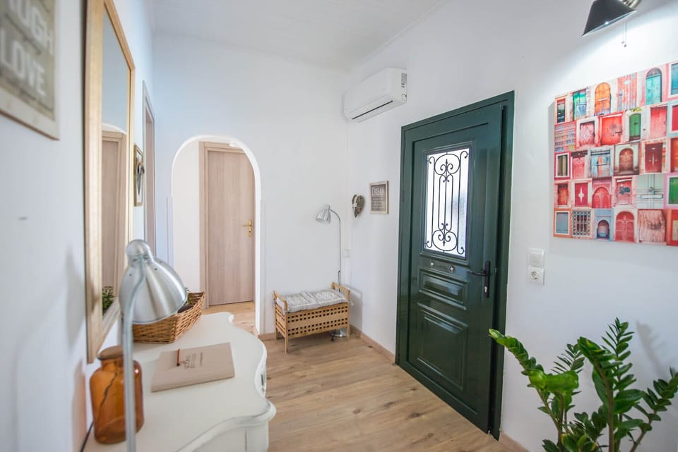 Acharavi Beach Villa entrance