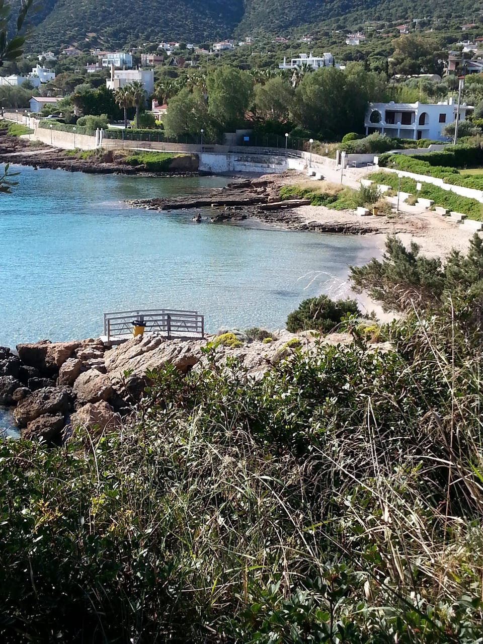 Panorama sandy beach-300m from house