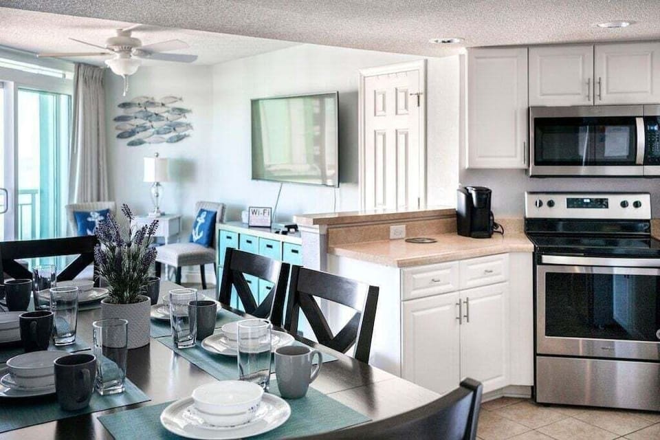 Plenty of room at the table for dining; plus great for extra seating when gathered