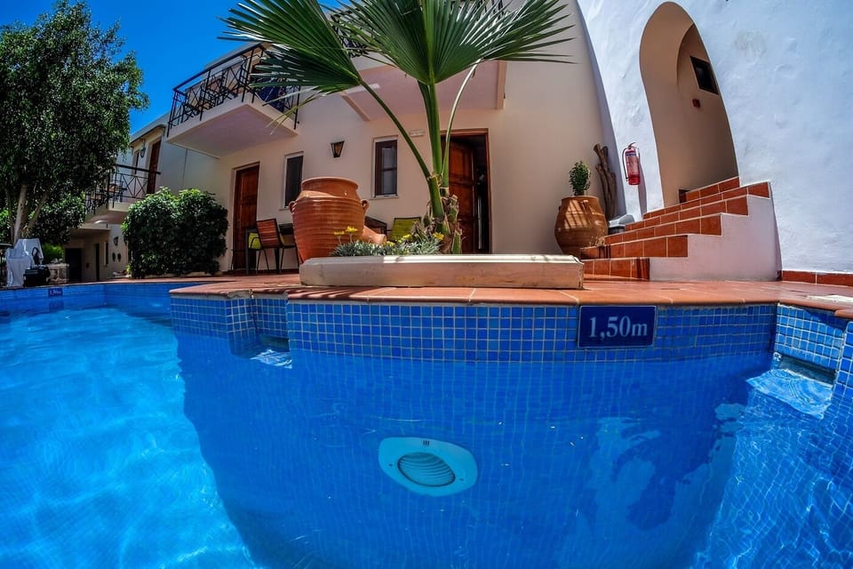 Our sophisticated pool. 