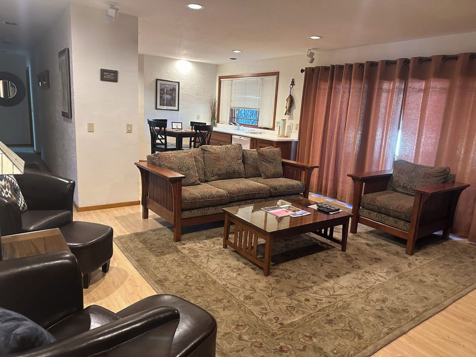 Downstairs living area