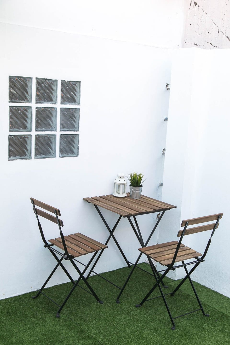 Chilling corner at the balcony