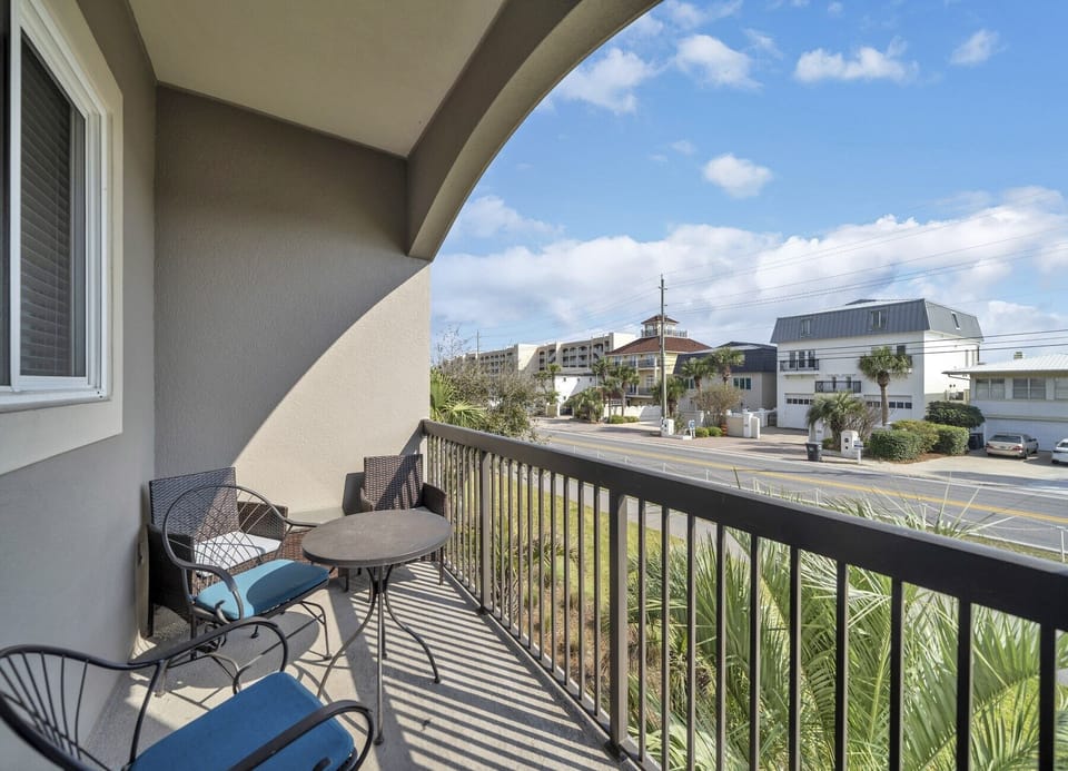 Listen to the waves crash and enjoy views from our due south ocean-facing large 100 sq ft private patio