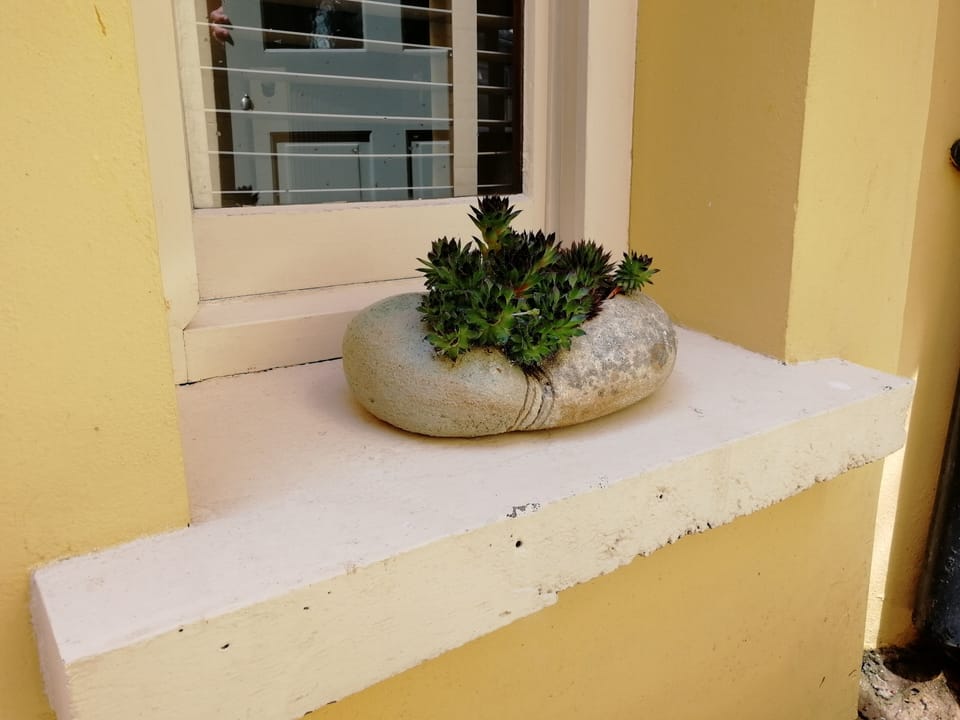 From the front of the apartment