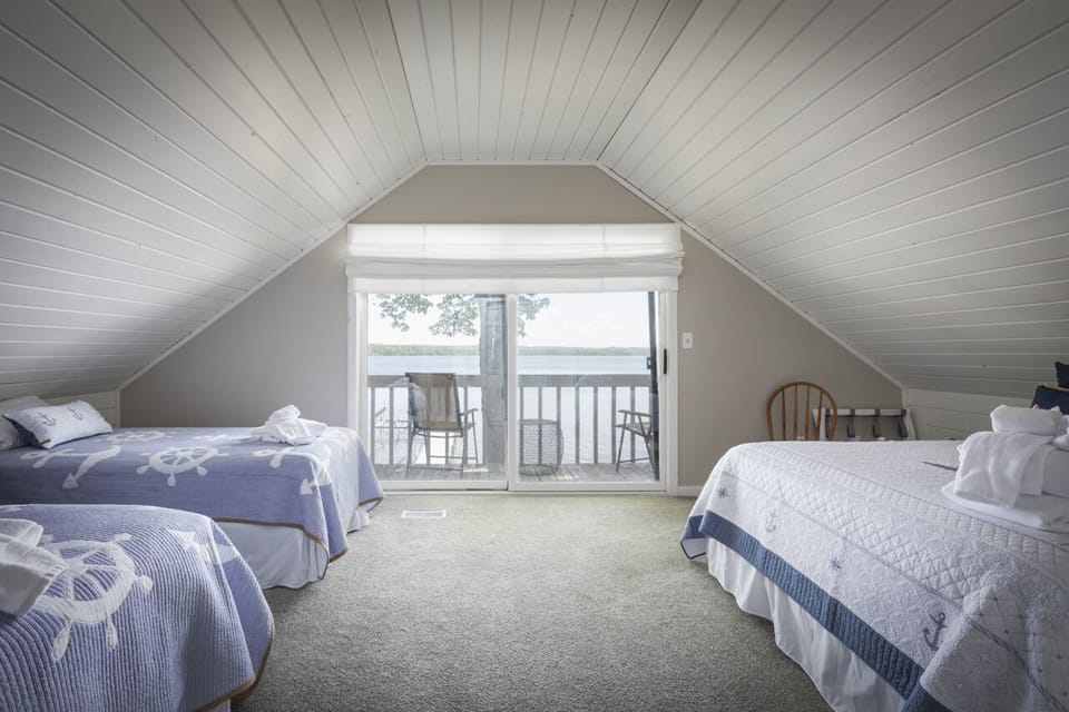 Bedroom Three , Balcony, and Lake View on Second Level