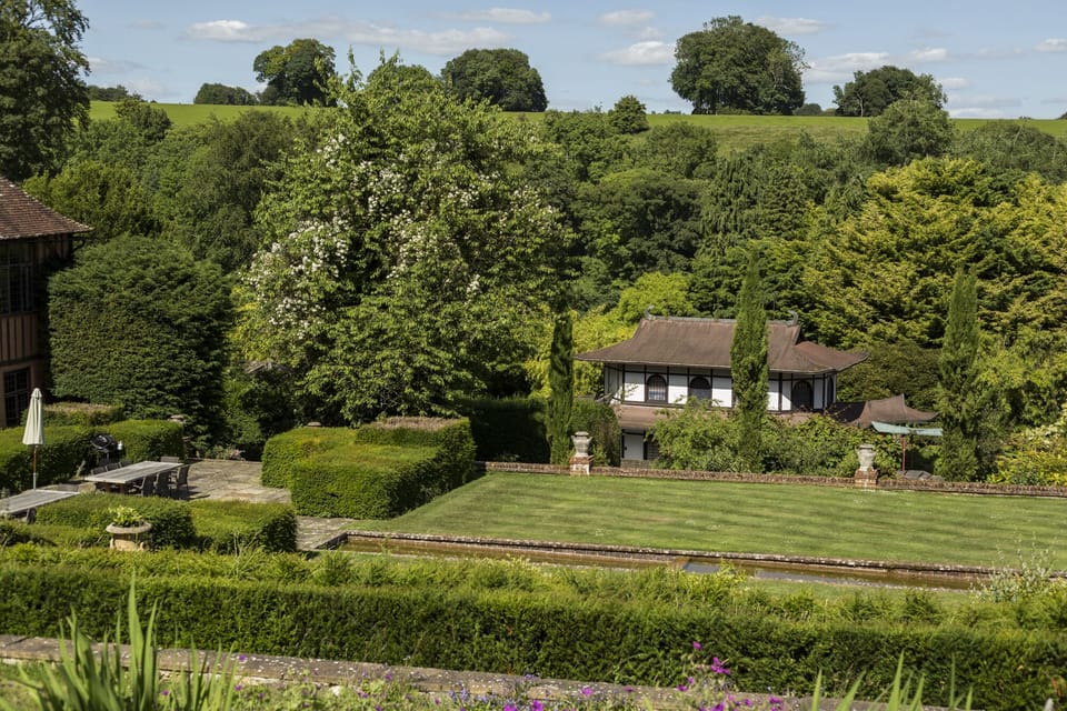 View of Japanese Pavilion.