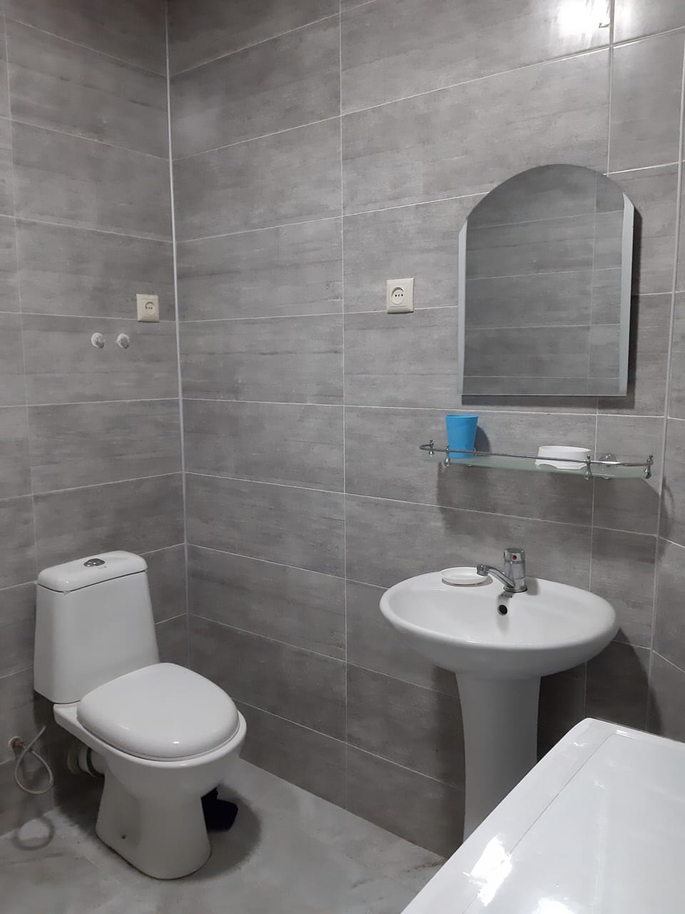 Shower and toilet facilities