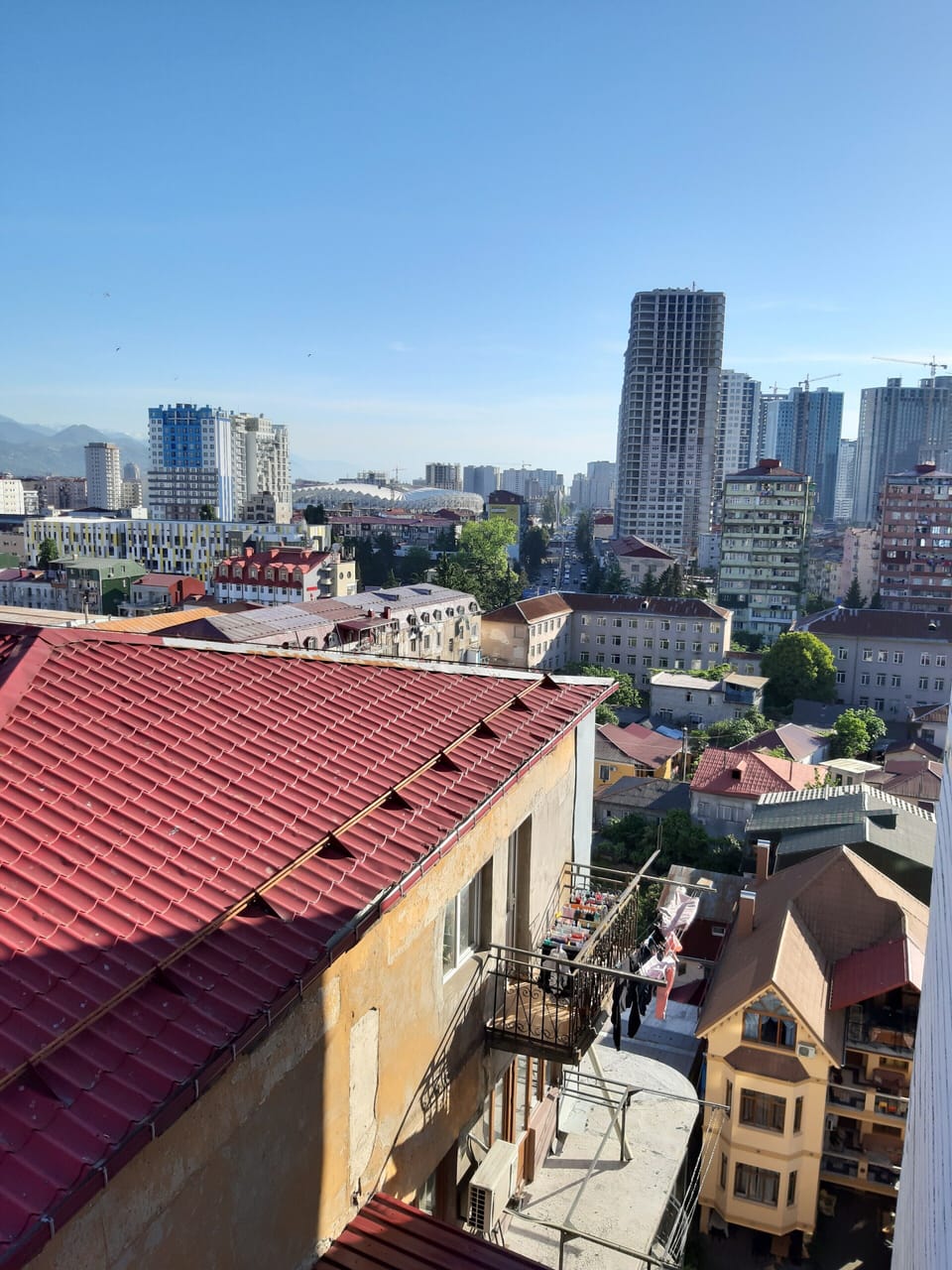 Cool view on sunny Batumi