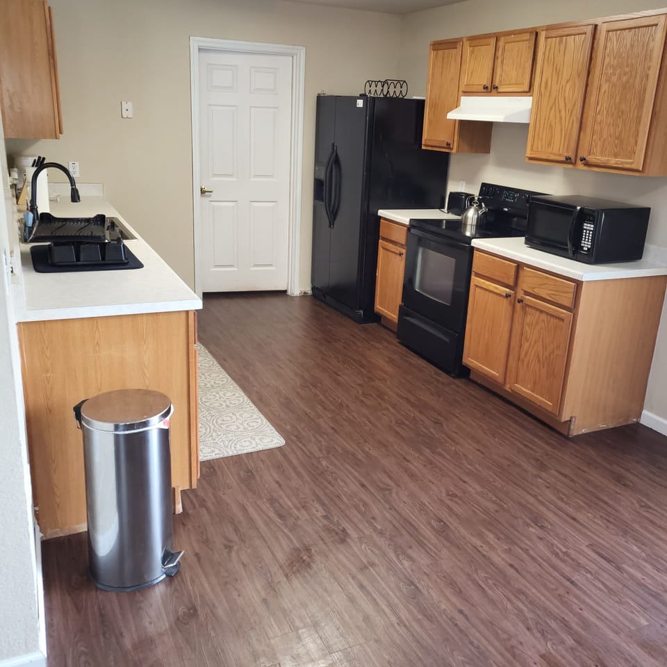 Fully equipped kitchen