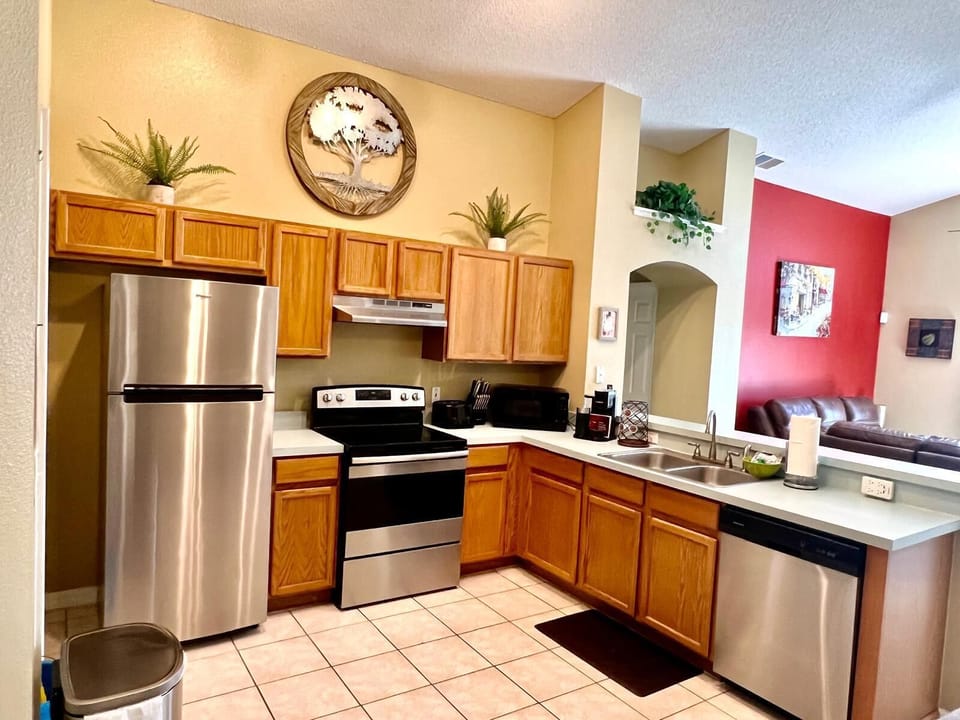 Kitchen area.