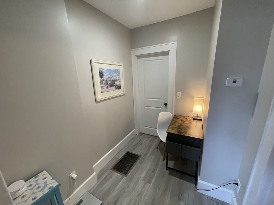 Door leads to 2nd bedroom