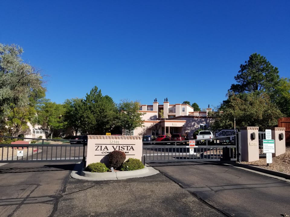 Condo Complex Gated Entrance