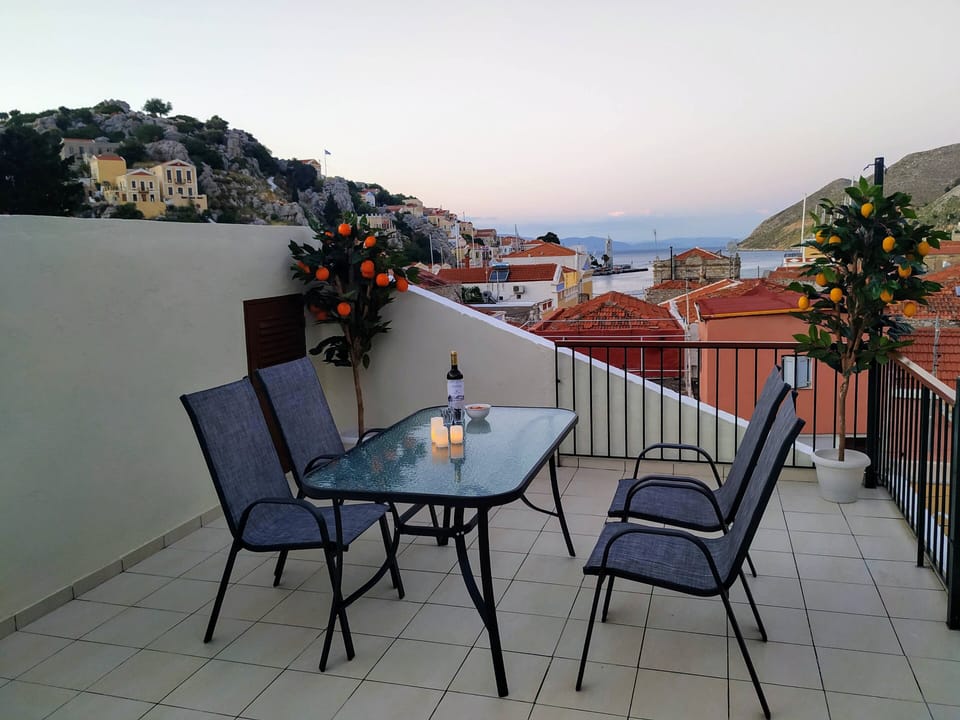 Picturesque Yialos of Symi!
Rooftop of Villa Elion!