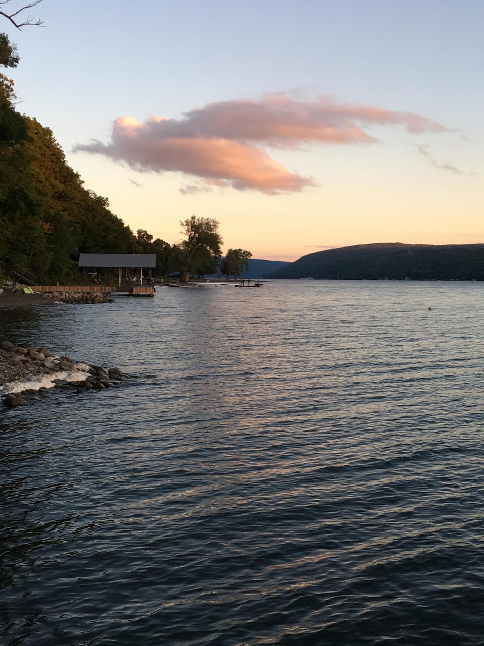 View South from beach