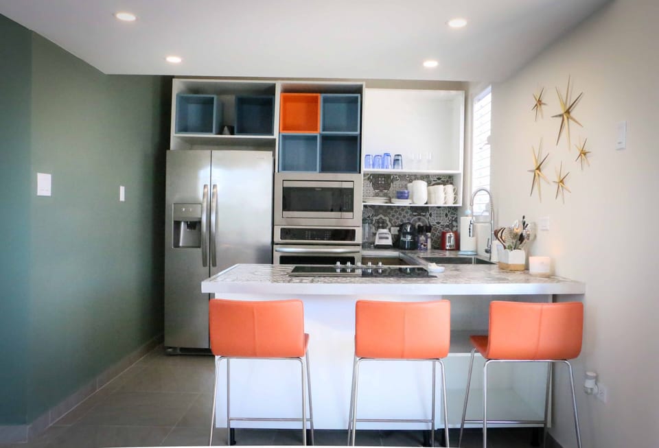 Kitchen with appliances