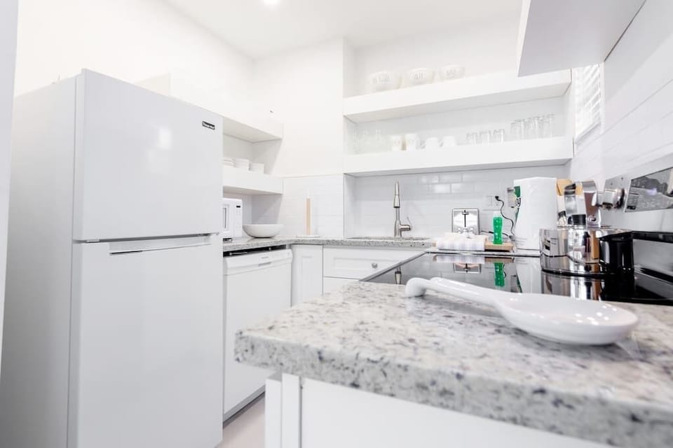 Clean modern designed kitchen.