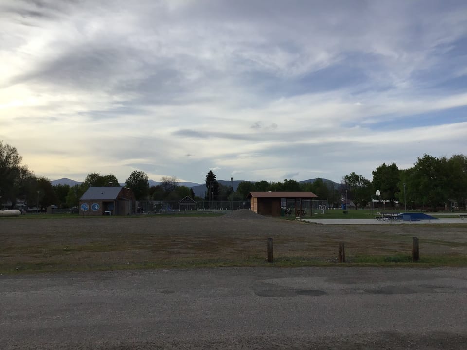 Pool and park across the street 