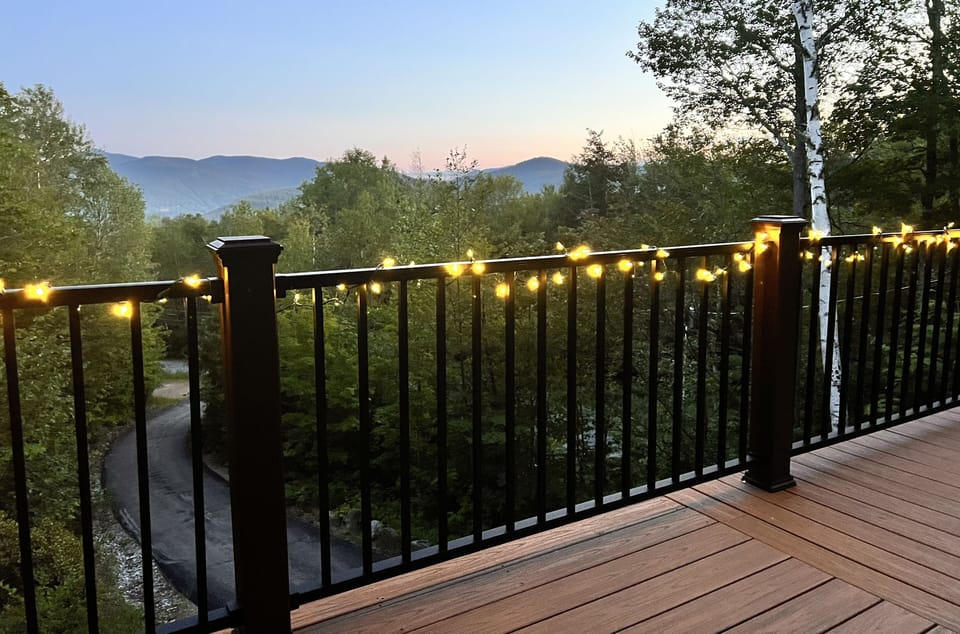 Summer deck view