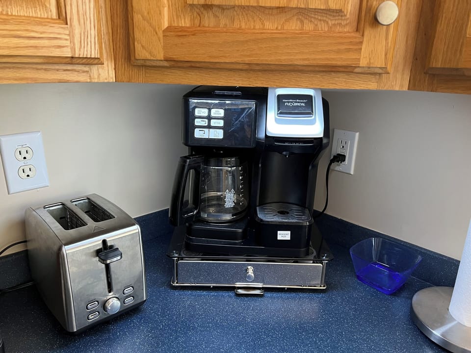 Interior - Main Level - Kitchen (FlexBrew Coffee Maker and Toaster)