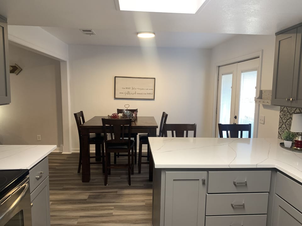Dining room from kitchen 