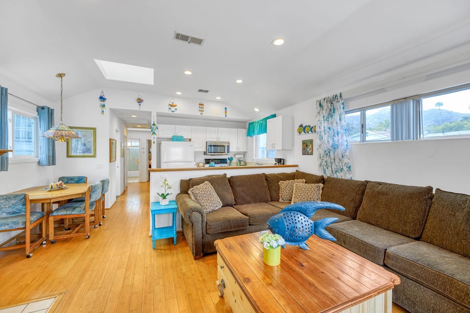 Living Area to Bedrooms