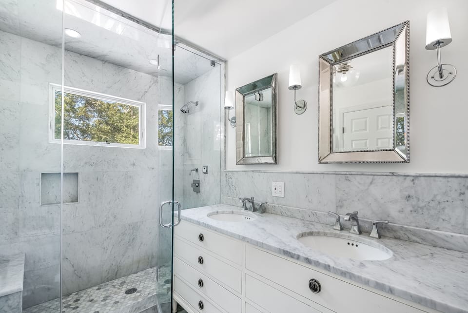 Master Bath with Steam Shower