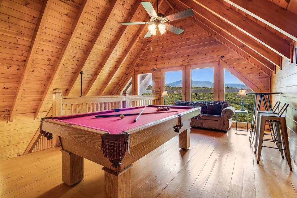Game Loft w/ Sleeper Sofa