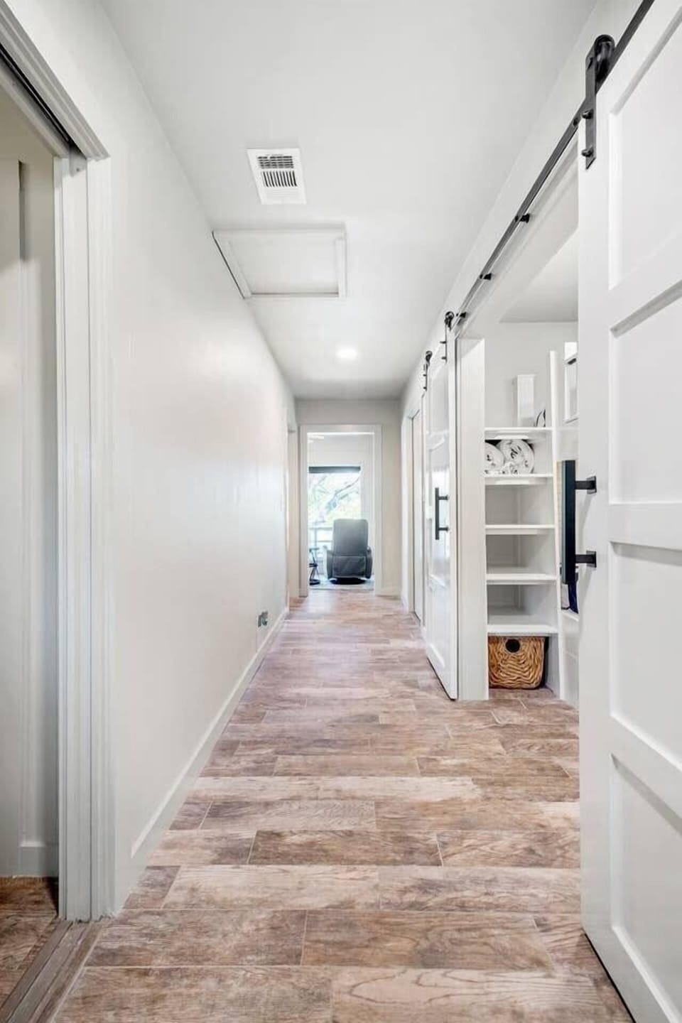 View at the front door entrance.