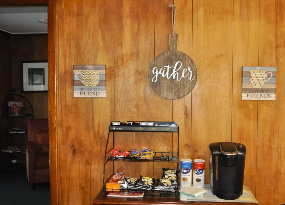 Complimentary Coffee and Snacks 