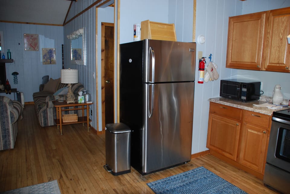 Kitchen open to living space