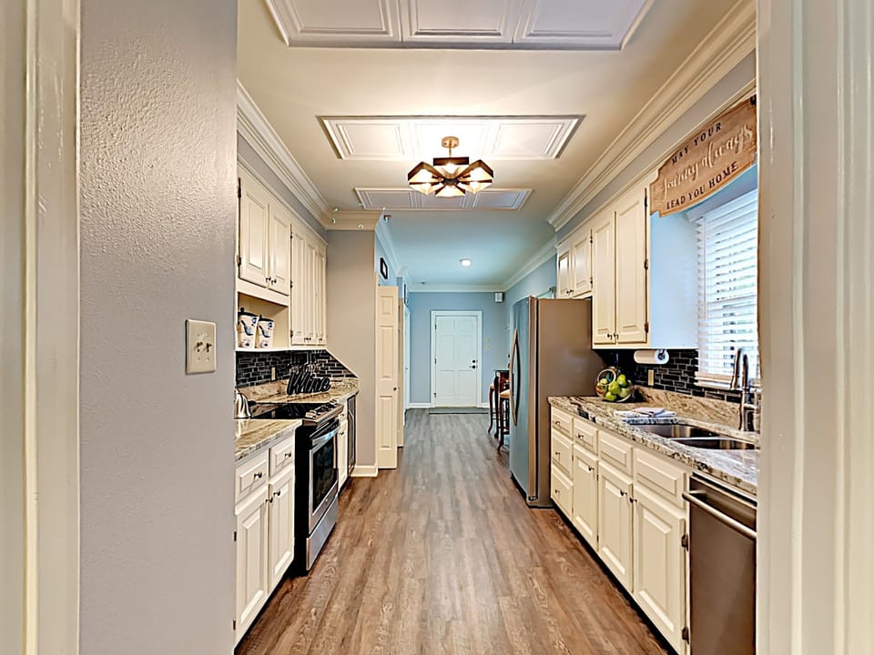 Spacious completely updated kitchen 