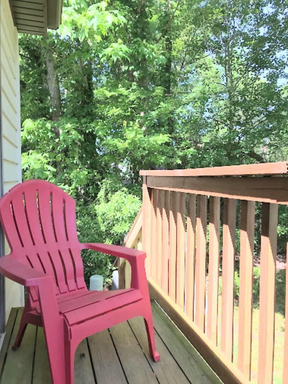 Back Deck - outside of bedroom 2