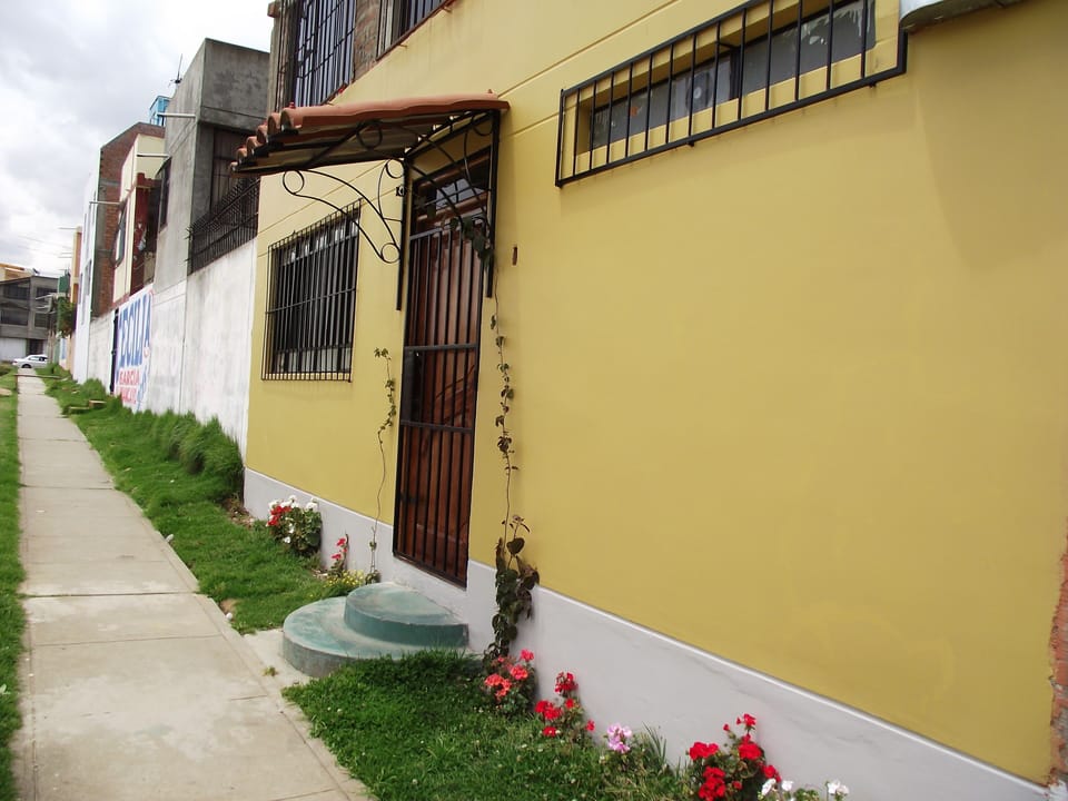 OUTSIDE VIEW OF THE HOUSE