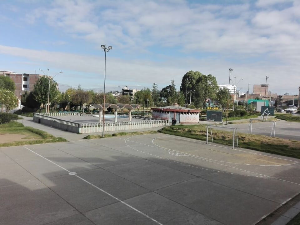 Parque (vista desde el apartamento)