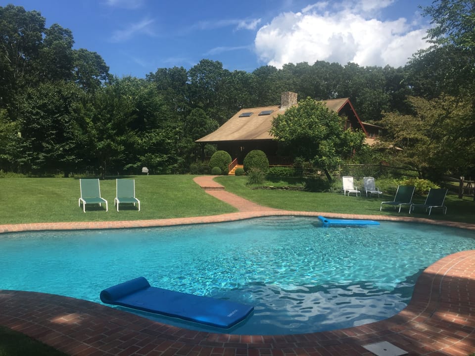 Pool And House