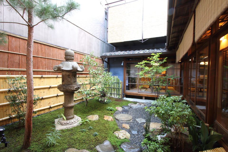 Japanese spot garden
