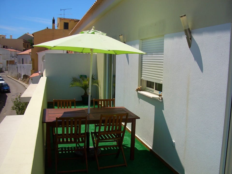 Long balcony