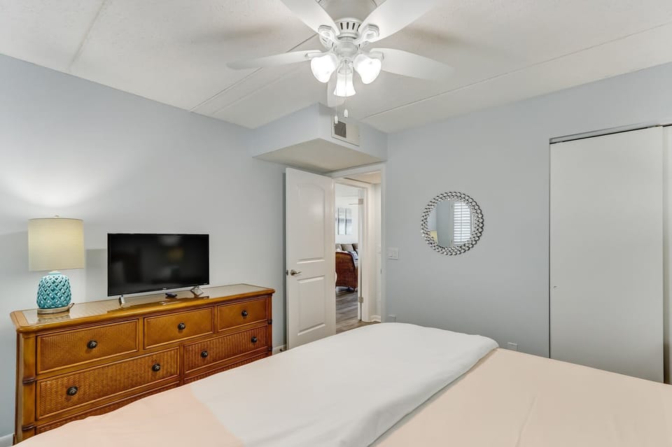 Dresser and TV in Guest Room