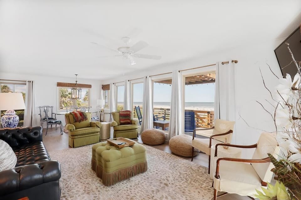 Oceanfront Living Room