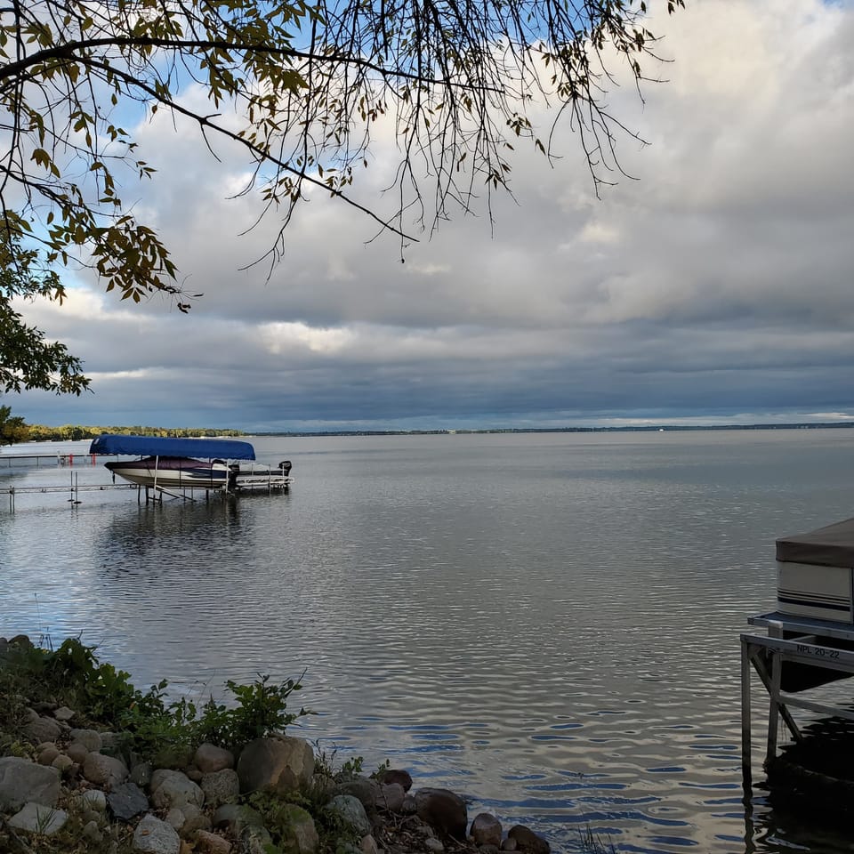 Beautiful  lake days in the fall