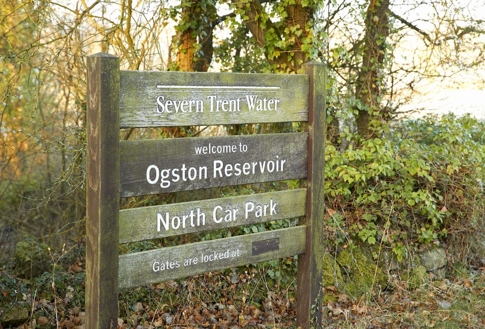 The nearby Ogston Reservoir