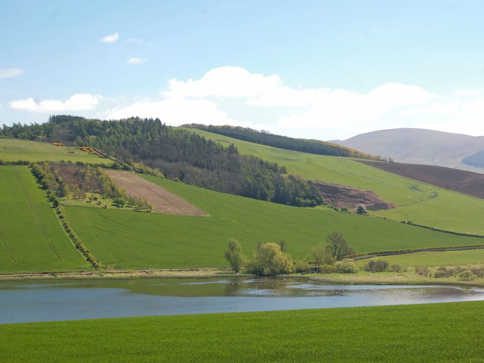 View | Avenel Cottage - Lochside, Town Yetholm, near Kelso