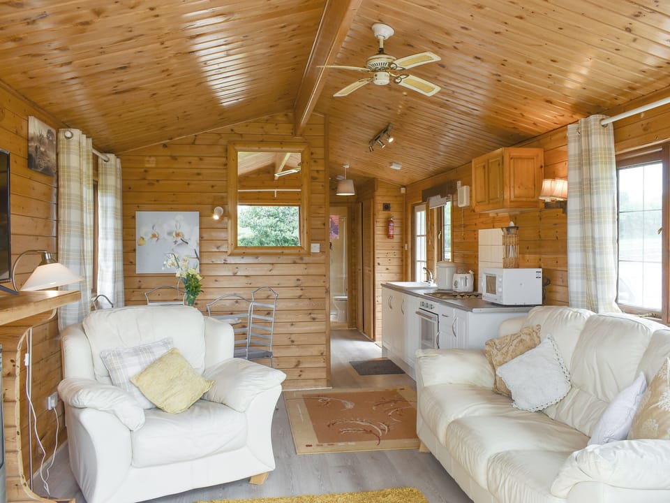 Welcoming open-plan living space | Llama Lodge, Churchstanton, near Honiton