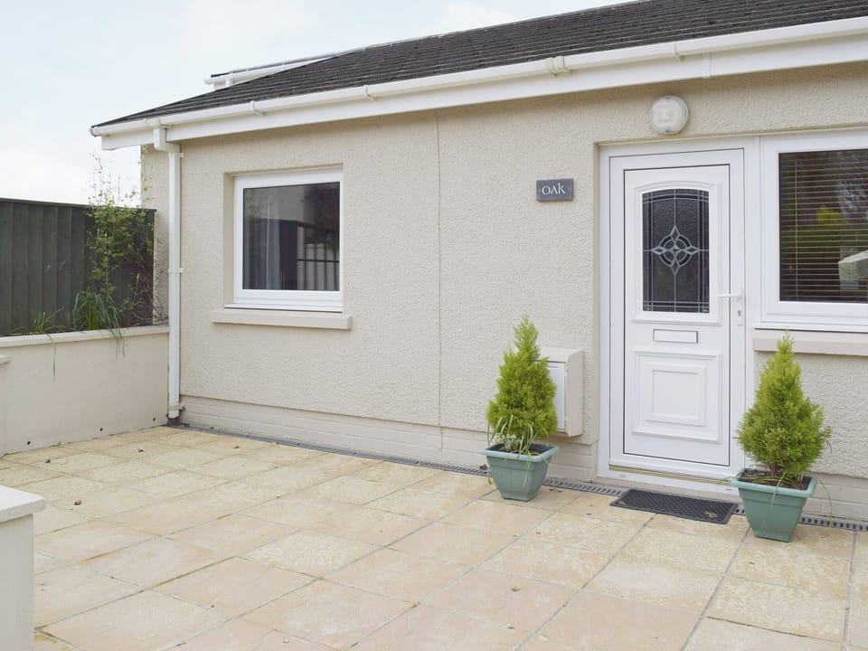 Main entrance to holiday home | Oak Cottage - Firstone Holiday Cottages, Walwyns Castle, near Broad Haven