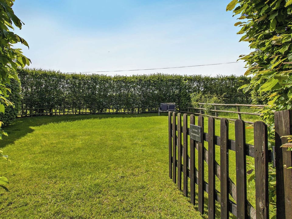 The private garden at The Dairy | The Dairy - Springfield Barns, Myddle, near Shrewsbury