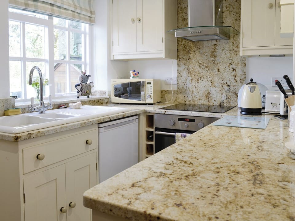 Well-equipped fitted kitchen | Lavender Cottage, Bewerley, near Pateley Bridge